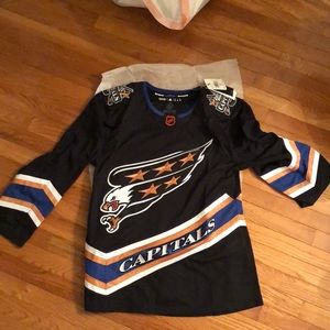 Washington Capitals Adidas Reverse Retro NHL Hockey Jersey New Size 50